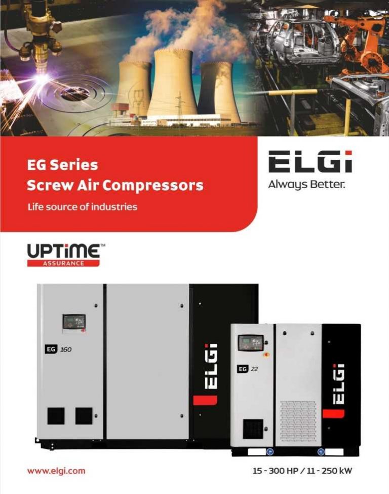 EG Series Screw Air Compressors