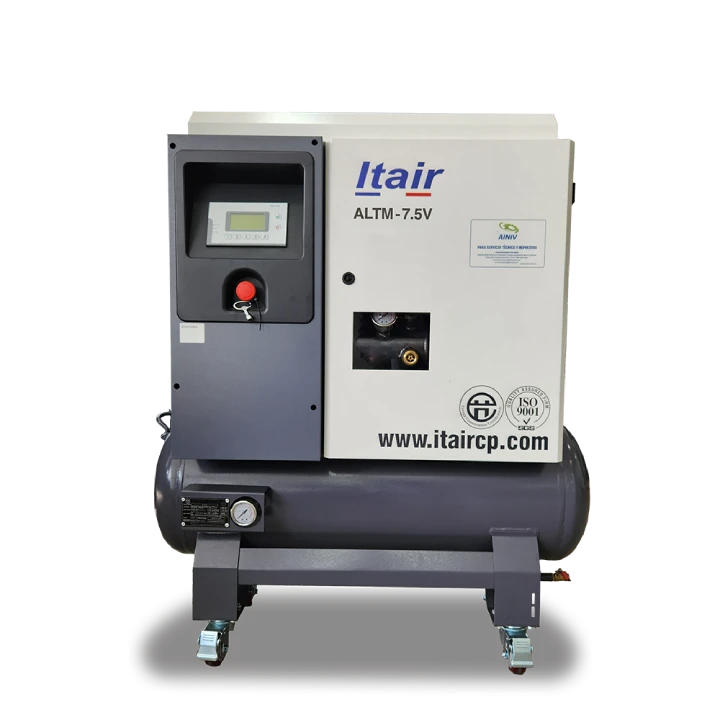 compresor tornillo bifasico 10 hp itair