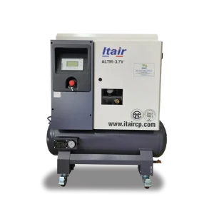 compresor tornillo bifasico 5 hp itair