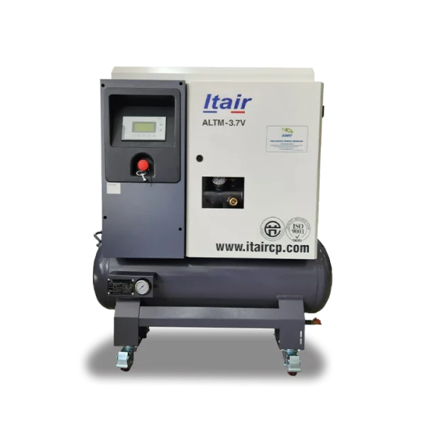 compresor tornillo bifasico 5 hp itair