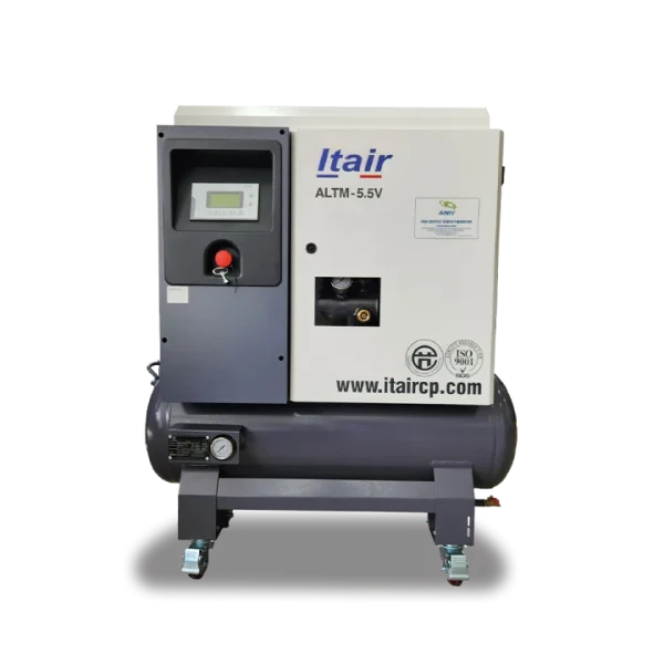 compresor tornillo bifasico 7 hp itair