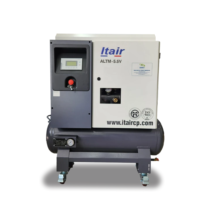 compresor tornillo bifasico 7 hp itair